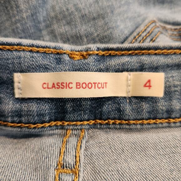 Levi's Women's Classic Bootcut Jeans Medium Wash Size 4 - Picture 3 of 8